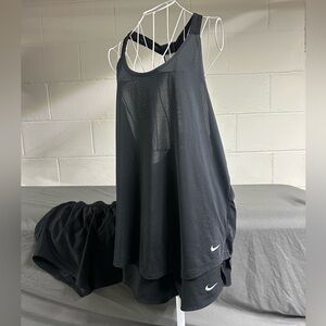 Nike Dr-Fit Racerback Tank with 2 pairs Dri-Fit Shorts!
